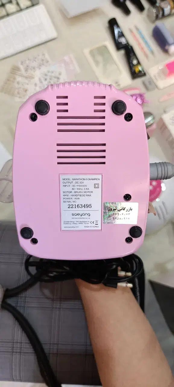 وسایل کاشت ناخن یووی سوهان لاکژل اورجینال|آرایشی، بهداشتی، درمانی|کرج, شهرک بنفشه|دیوار