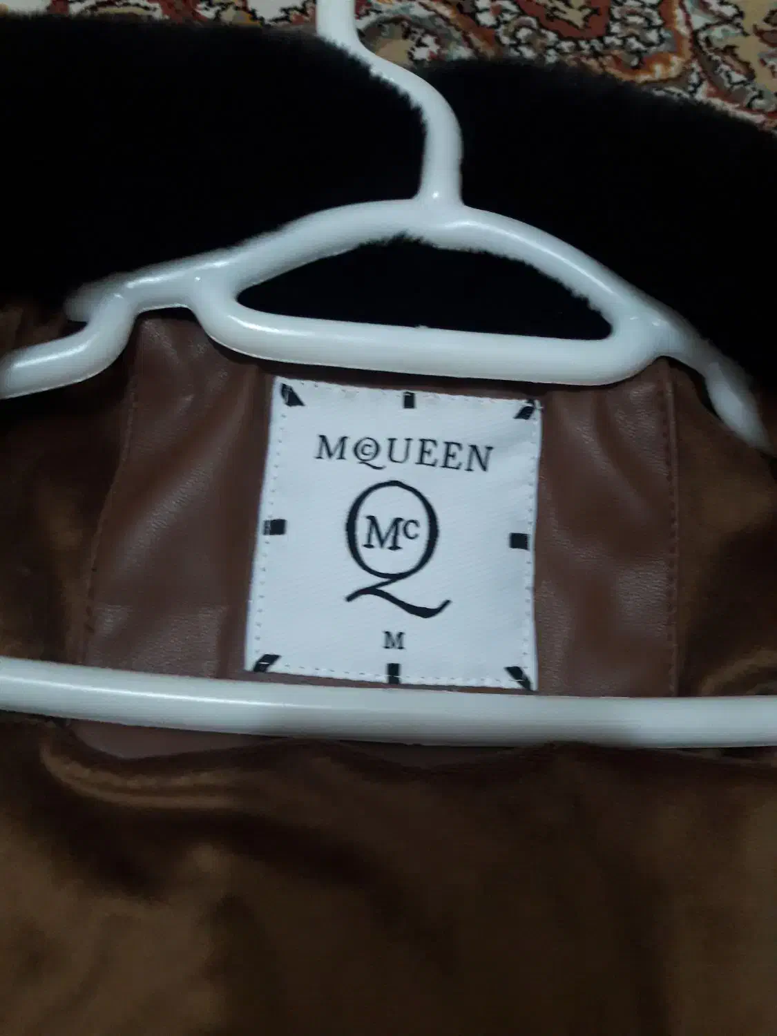 کاپشن چرمی قهوه ای|لباس|قزوین, |دیوار