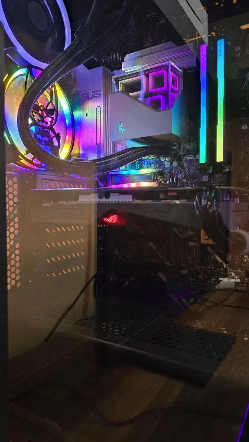 کارت گرافیک rx 580 rog strix|قطعات و لوازم جانبی رایانه|اصفهان, مهرآباد|دیوار