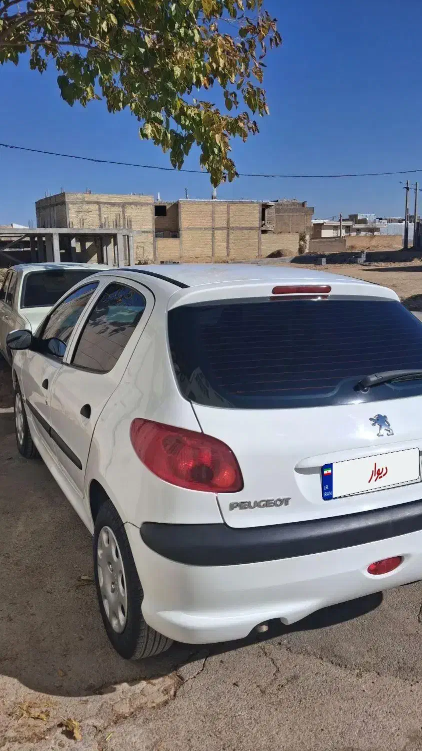 206 تیپ 2 مدل 1400|خودرو سواری و وانت|اقلید, |دیوار