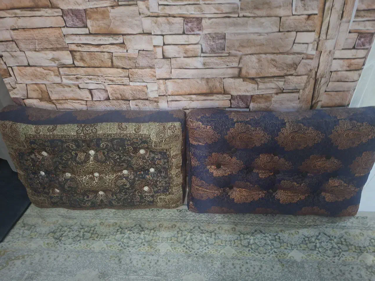 ۶عدد پشتی طرح ترمه درحد نو|پشتی|فردیس, فرامرزیه|دیوار