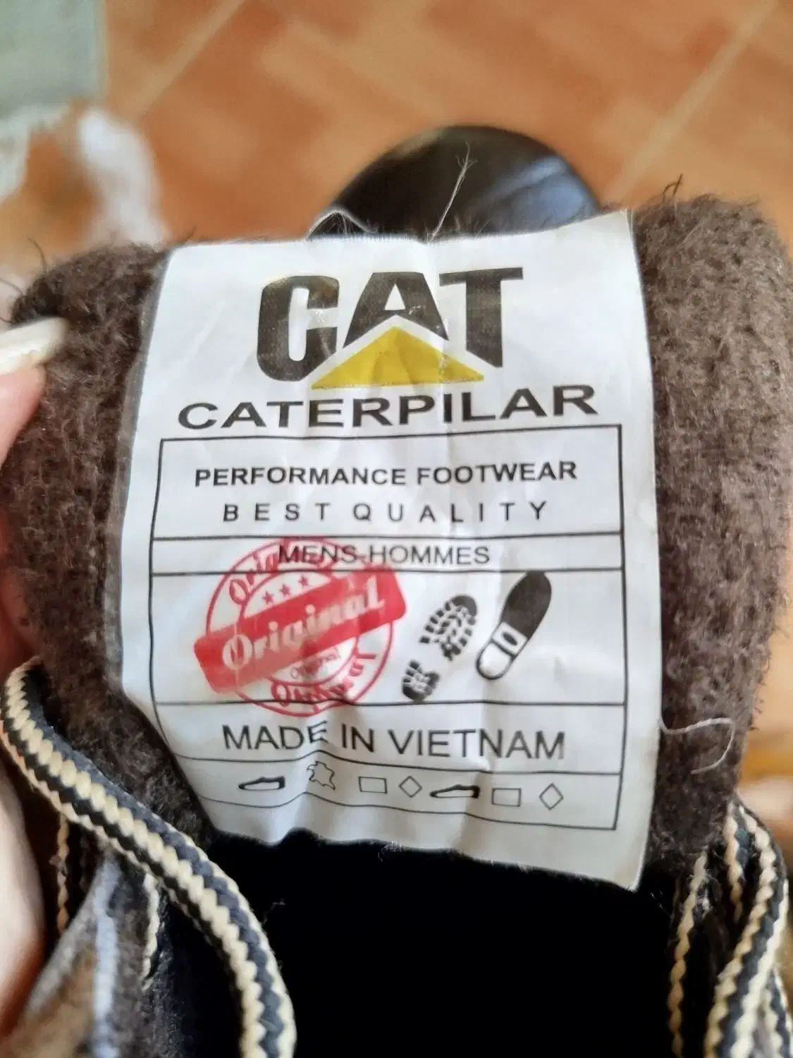 بوت اصل ویتنام کاتر پیلار سایز ۴۰|کیف، کفش، کمربند|کرج, گلشهر|دیوار