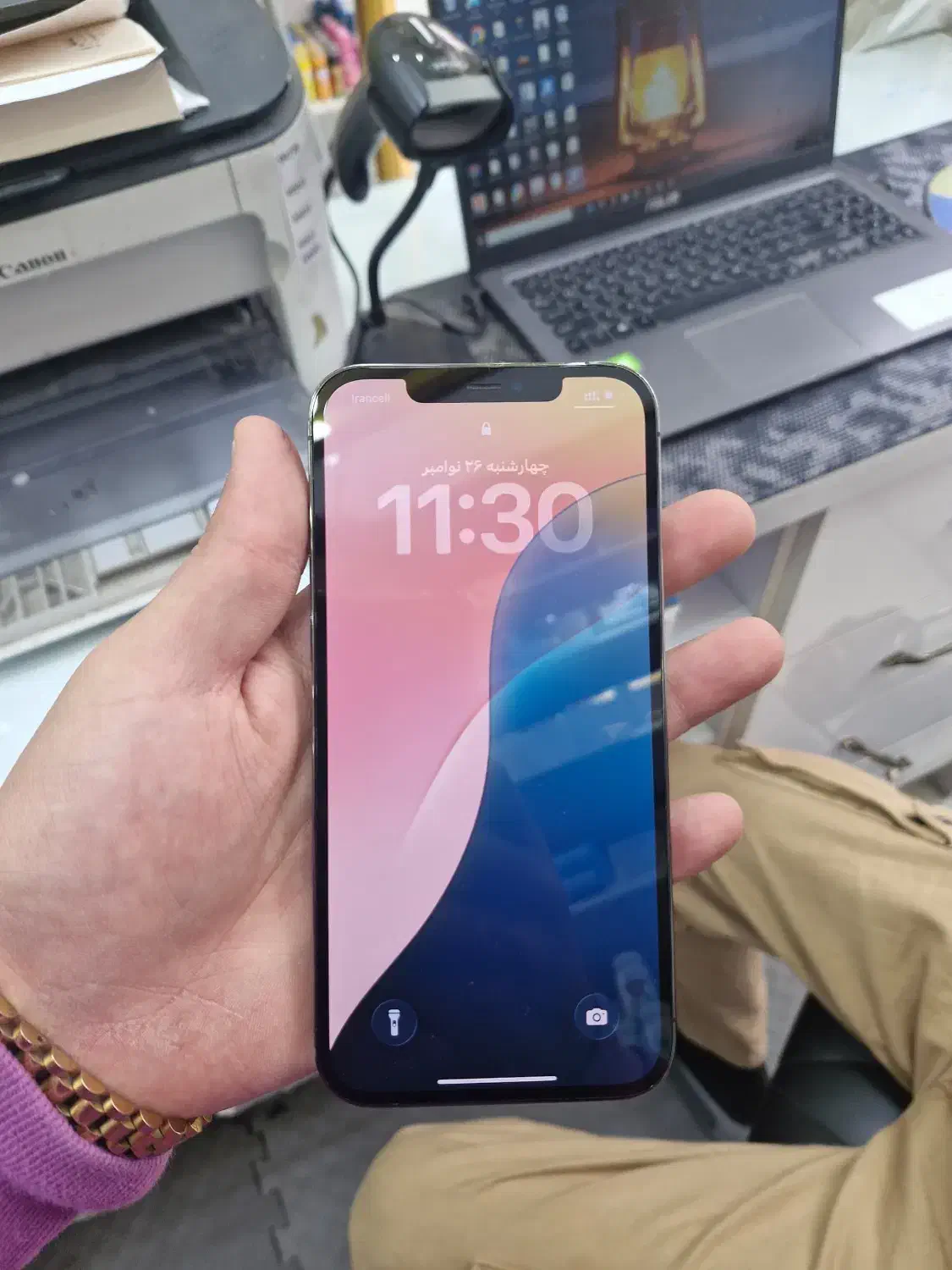 ایفون ۱۲ پرومکس ZAA|موبایل|پارس‌آباد, |دیوار