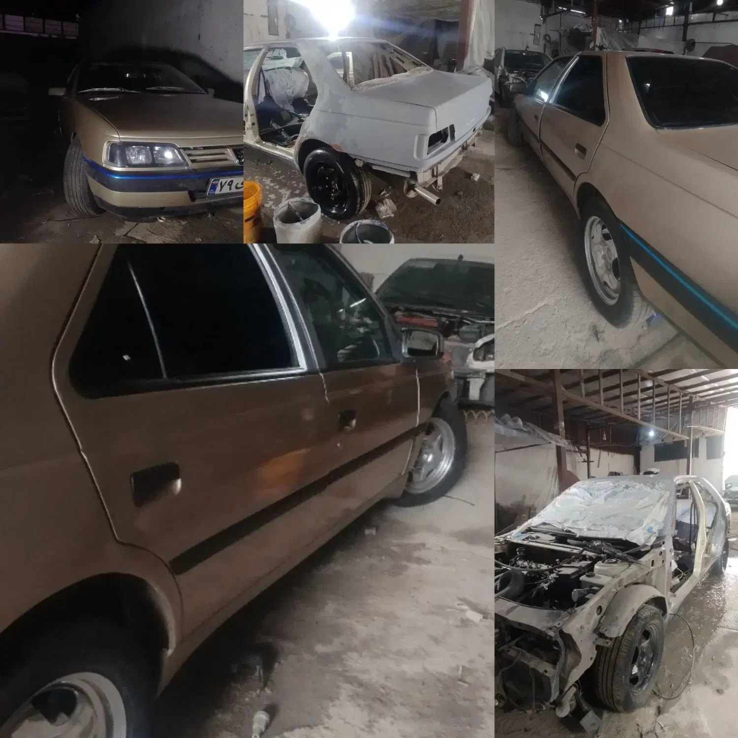 بازسازی خودرو  قطعات رنگی دور رنگ خودرونقاشی ماشین|قطعات یدکی و لوازم جانبی|کرمانشاه, |دیوار