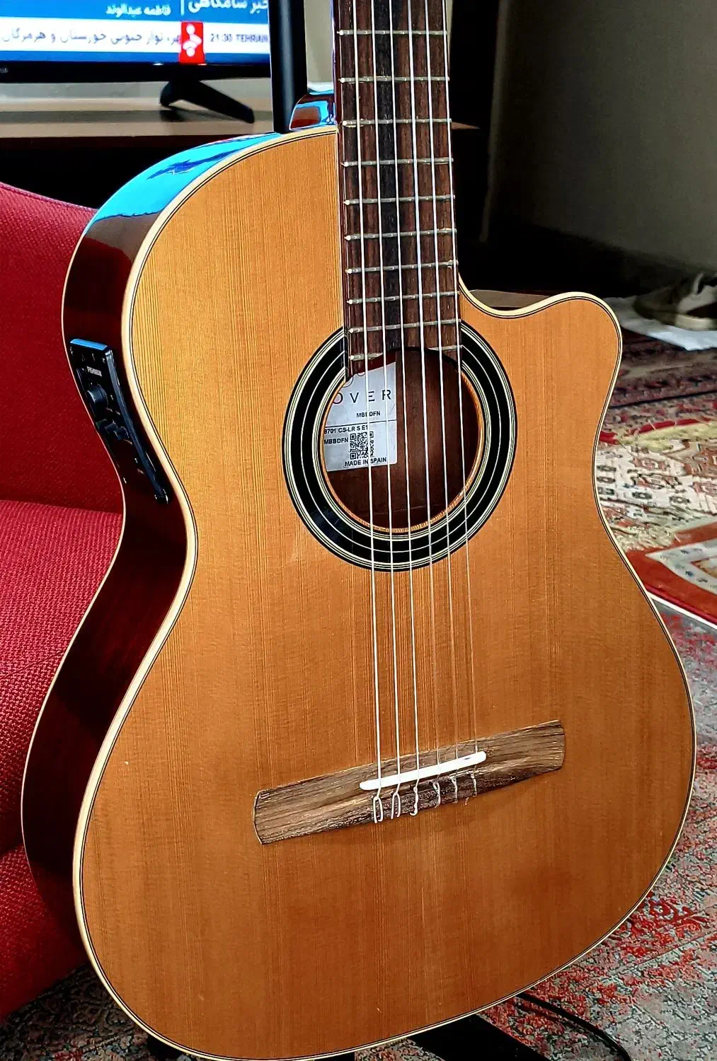 گیتار مدرن اسپانیایی ALHAMBRA الکتروکلاسیک الحمبرا|گیتار، بیس، امپلیفایر|تهران, آذربایجان|دیوار