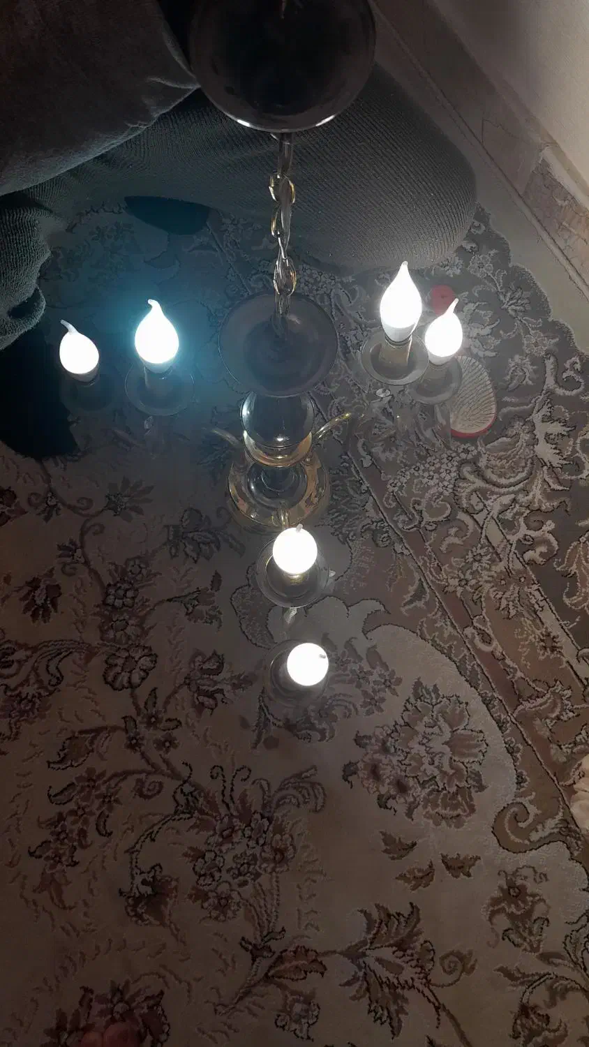 لوستر|لوستر و چراغ آویز|مشهد, بهمن|دیوار