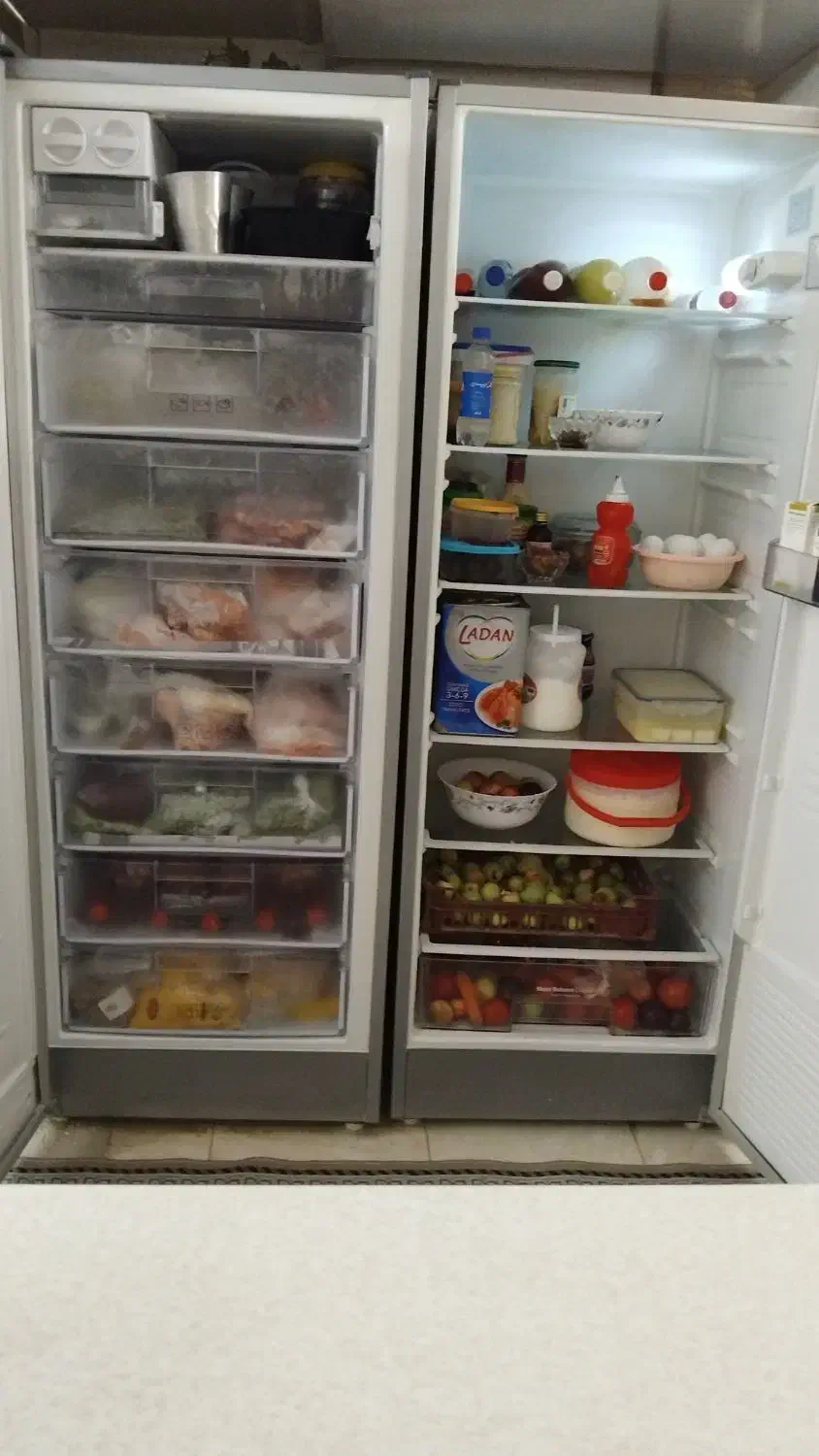 یخچال دوقلو سیلور|یخچال و فریزر|هشتگرد, ایقربلاغ|دیوار