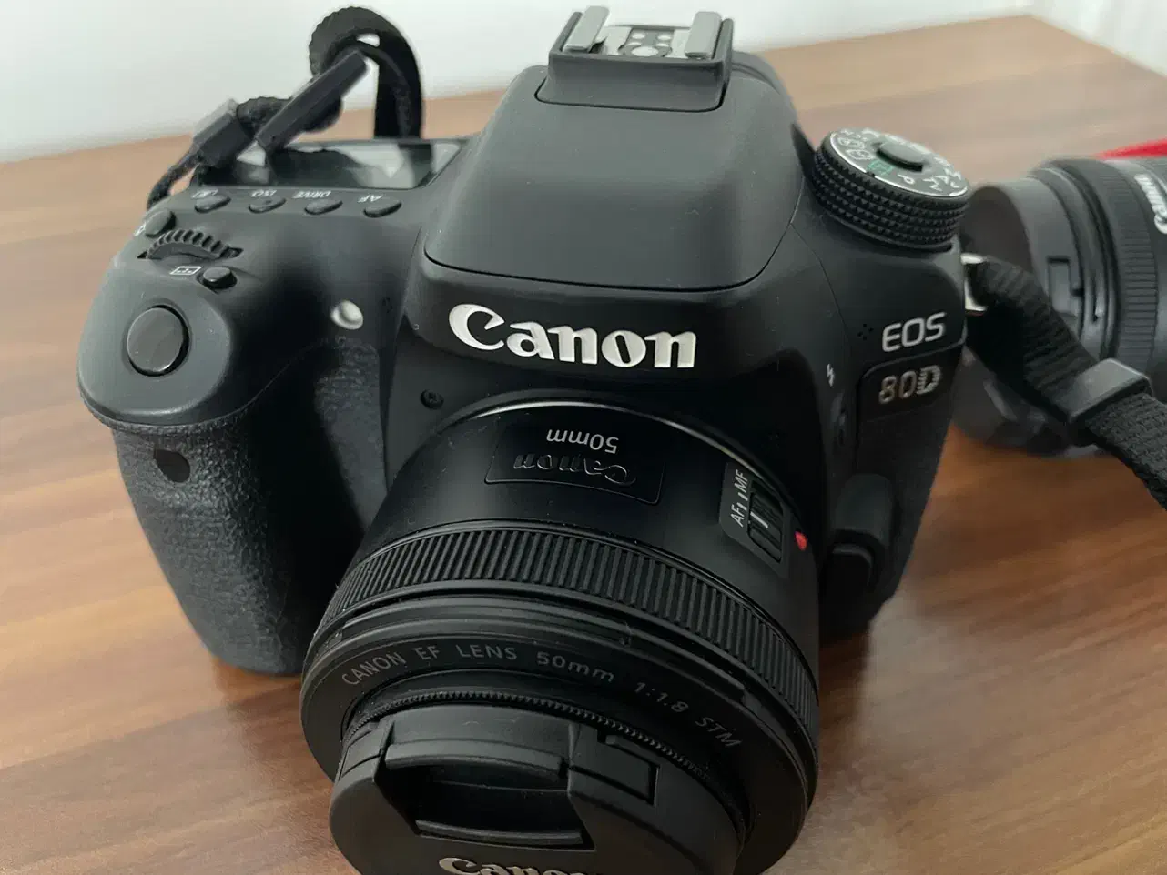 دوربین Canon 80D + دو لنز + پایه Kingjoy|دوربین عکاسی و فیلمبرداری|تهران, فلسطین (میدان انقلاب)|دیوار