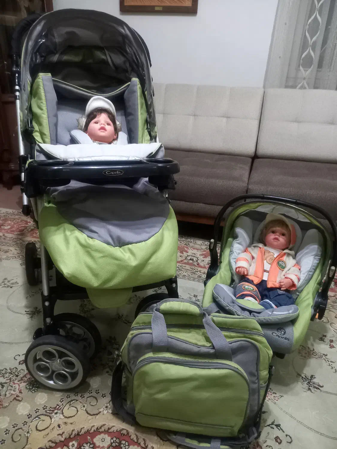 کالسکه و کریر کاپلا capella|کالسکه و لوازم جانبی|رشت, گیل|دیوار