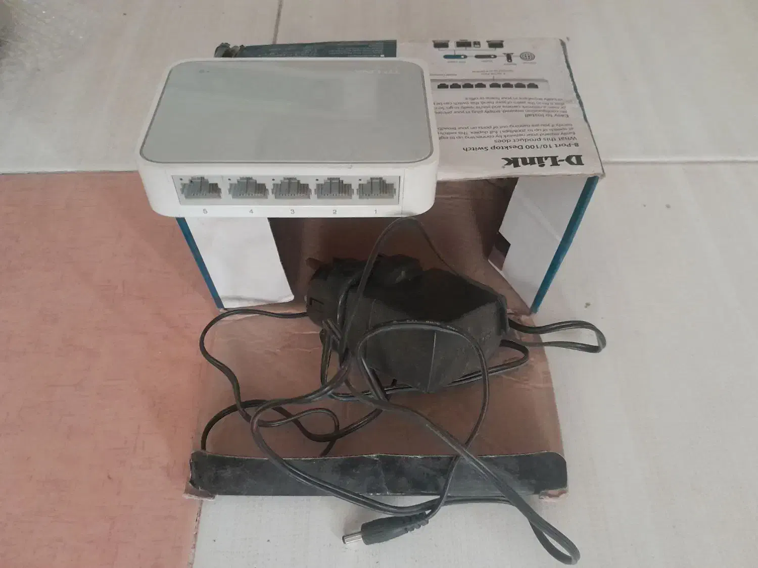 هاب سوییچ و مبدل ۴۸ ولت به ۱۸|مودم و تجهیزات شبکه|همدان, |دیوار