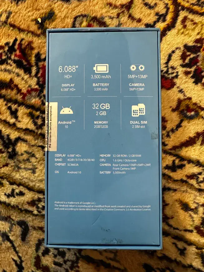 گوشی جی پلاس Gplusمدل p10|موبایل|تهران, زرگنده|دیوار