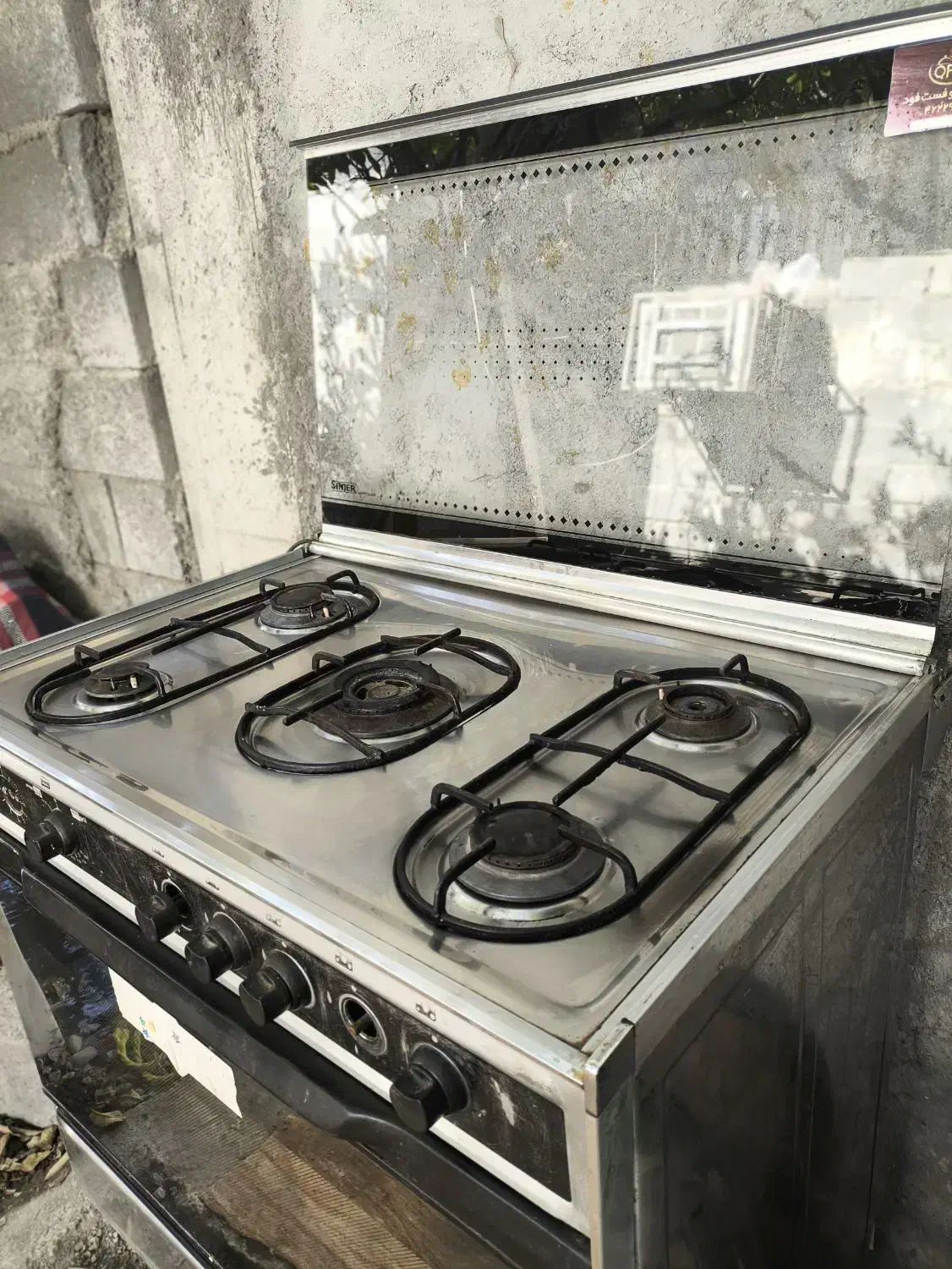 فرگاز تمام استیل جنس خوب فروشی|اجاق گاز و لوازم برقی پخت‌وپز|میناب, |دیوار