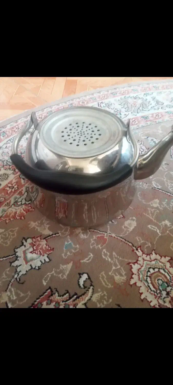 کتری تمام استیل چهار و نیم لیتری|قوری، کتری، قهوهساز دستی|تهران, شکوفه (عبدل آباد)|دیوار