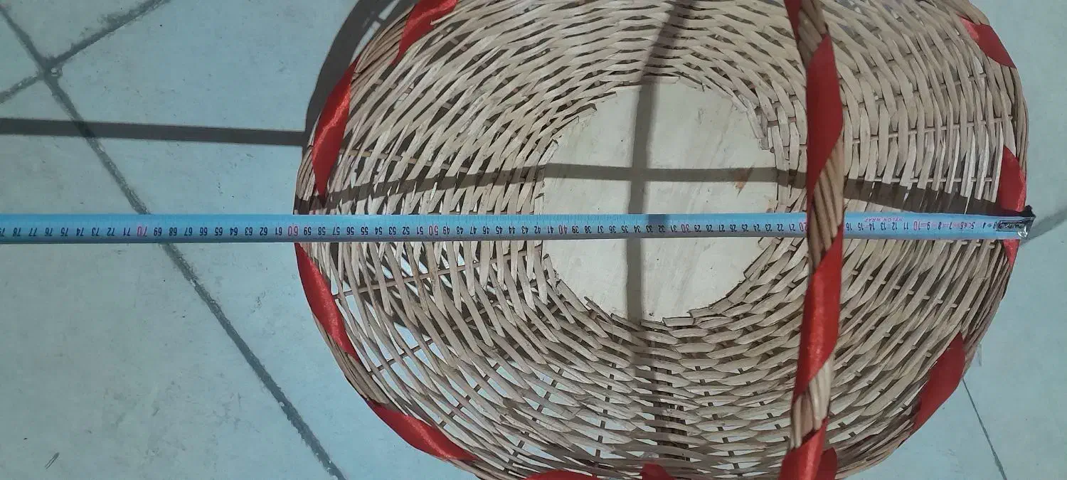 سبد حصیری|صنایع دستی و سایر لوازم تزئینی|سهند, |دیوار