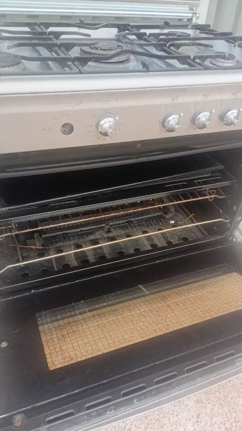 اجاق گازسینجرتمام استیل فردار|اجاق گاز و لوازم برقی پخت‌وپز|رباط‌کریم, رباط‌کریم|دیوار