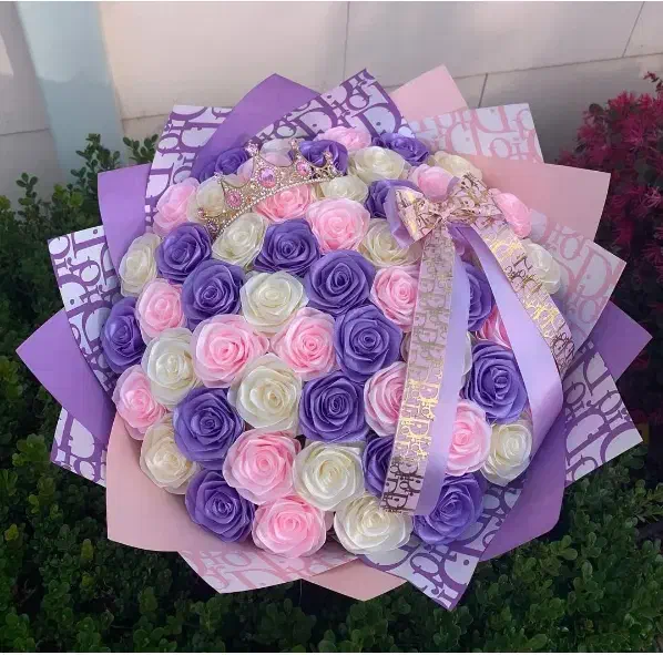 رز روبانی|گل مصنوعی|خرمدره, |دیوار