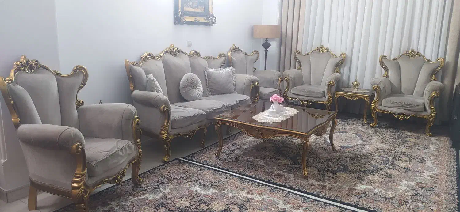 مبل کلاسیک۹نفره|مبلمان خانگی و میز عسلی|تهران, شهرک شریفی|دیوار