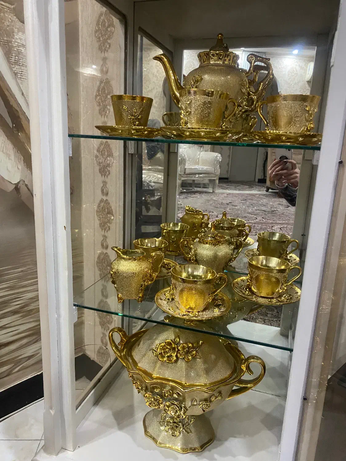 دکوری طلایی|سرویس روتختی|تهران, خرمشهر|دیوار