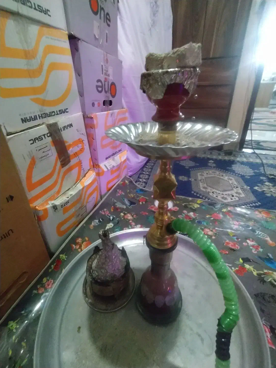 قلیان برنجی|کلکسیون و سرگرمی|پاکدشت, پاکدشت (مامازند)|دیوار