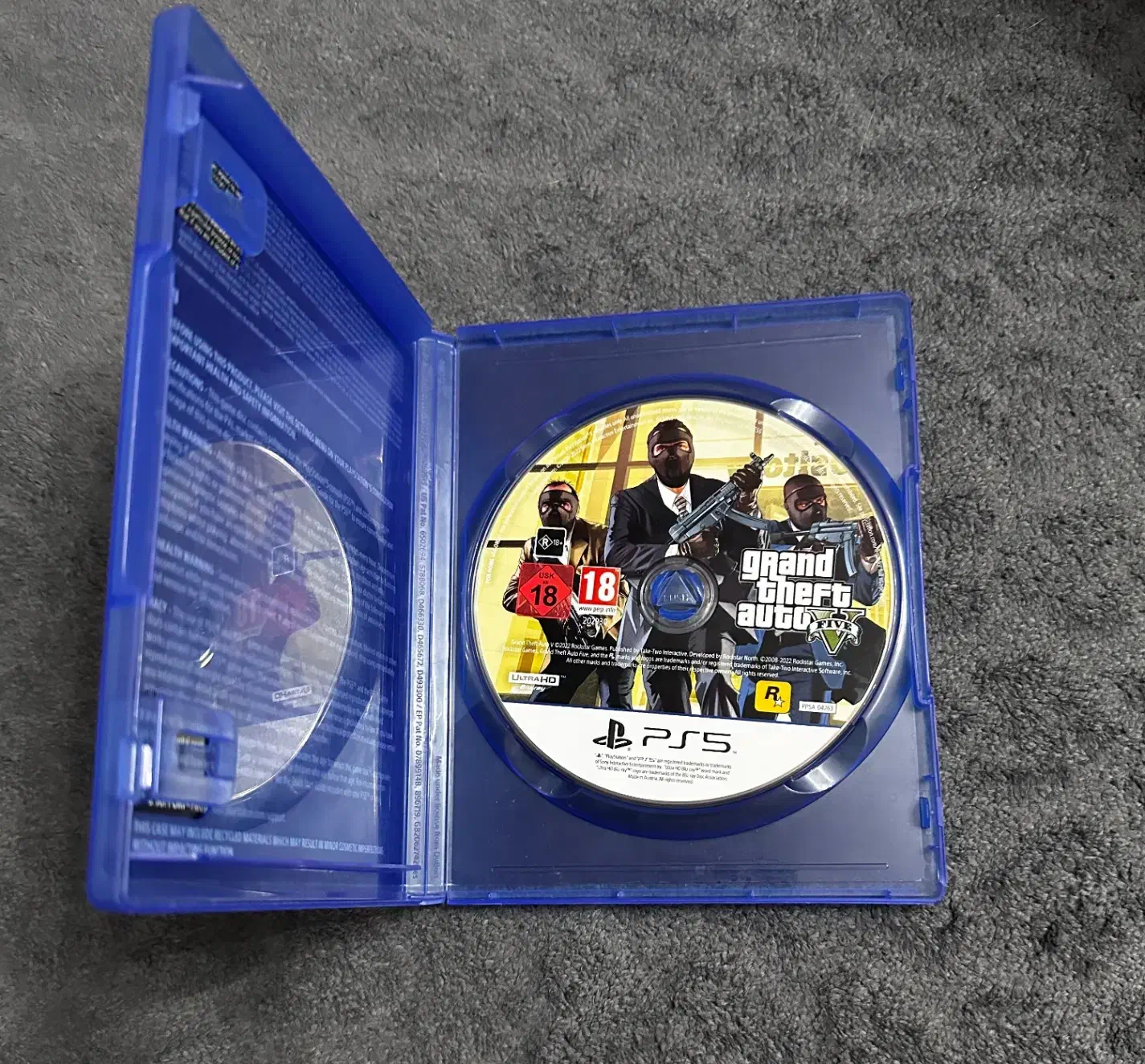 دیسک بازی gat v|کنسول، بازی ویدئویی و آنلاین|رشت, سعدی (تختی)|دیوار