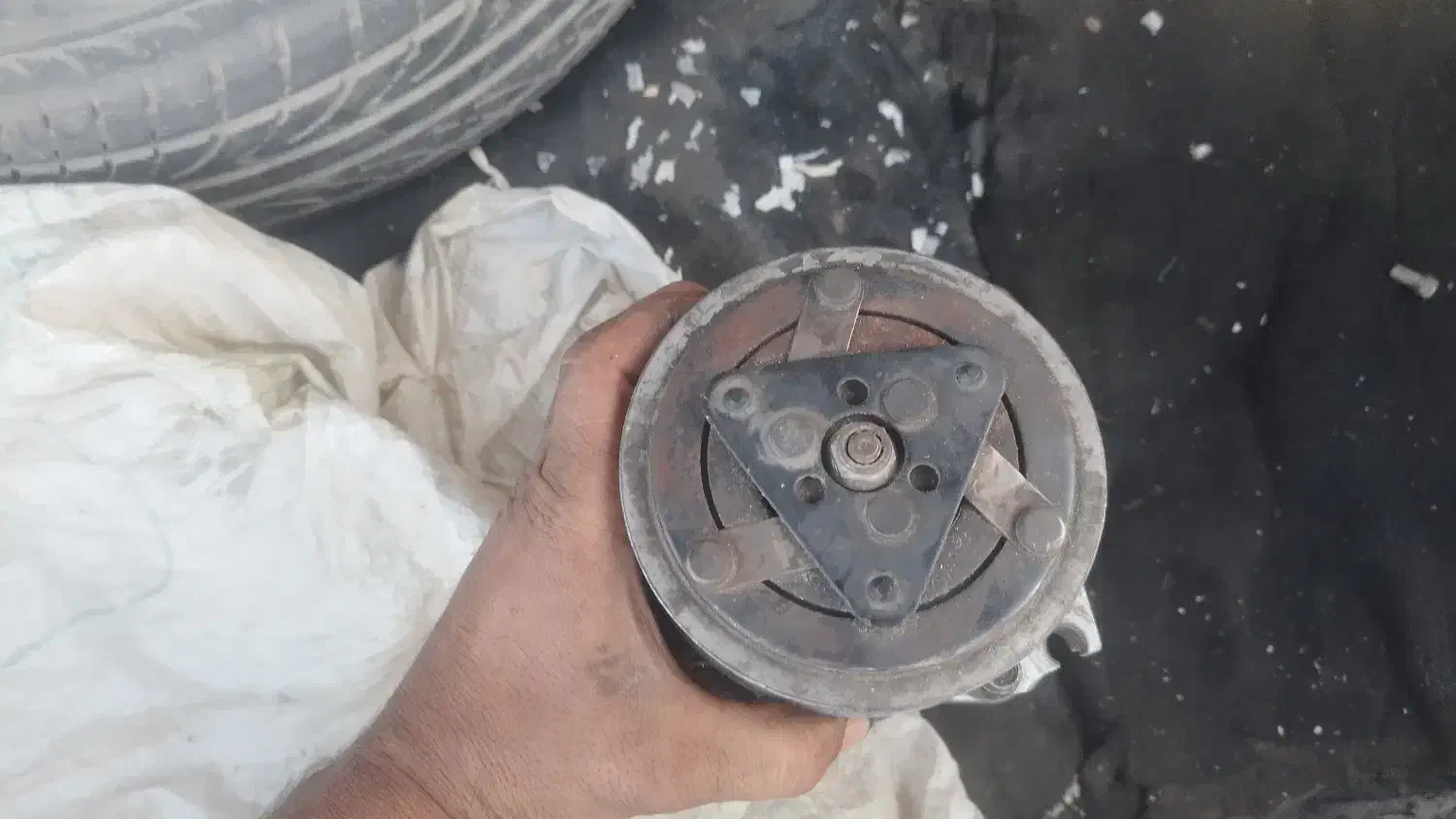 کمپرسور کولر پژو sander|قطعات یدکی و لوازم جانبی|کهنوج, |دیوار