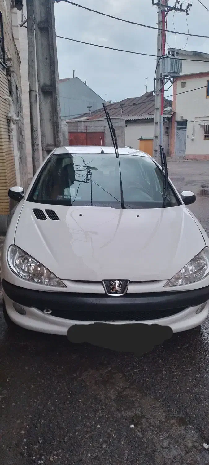 206 تیپ ۳مدل ۸۷ دور رنگ|خودرو سواری و وانت|رشت, آب و برق|دیوار