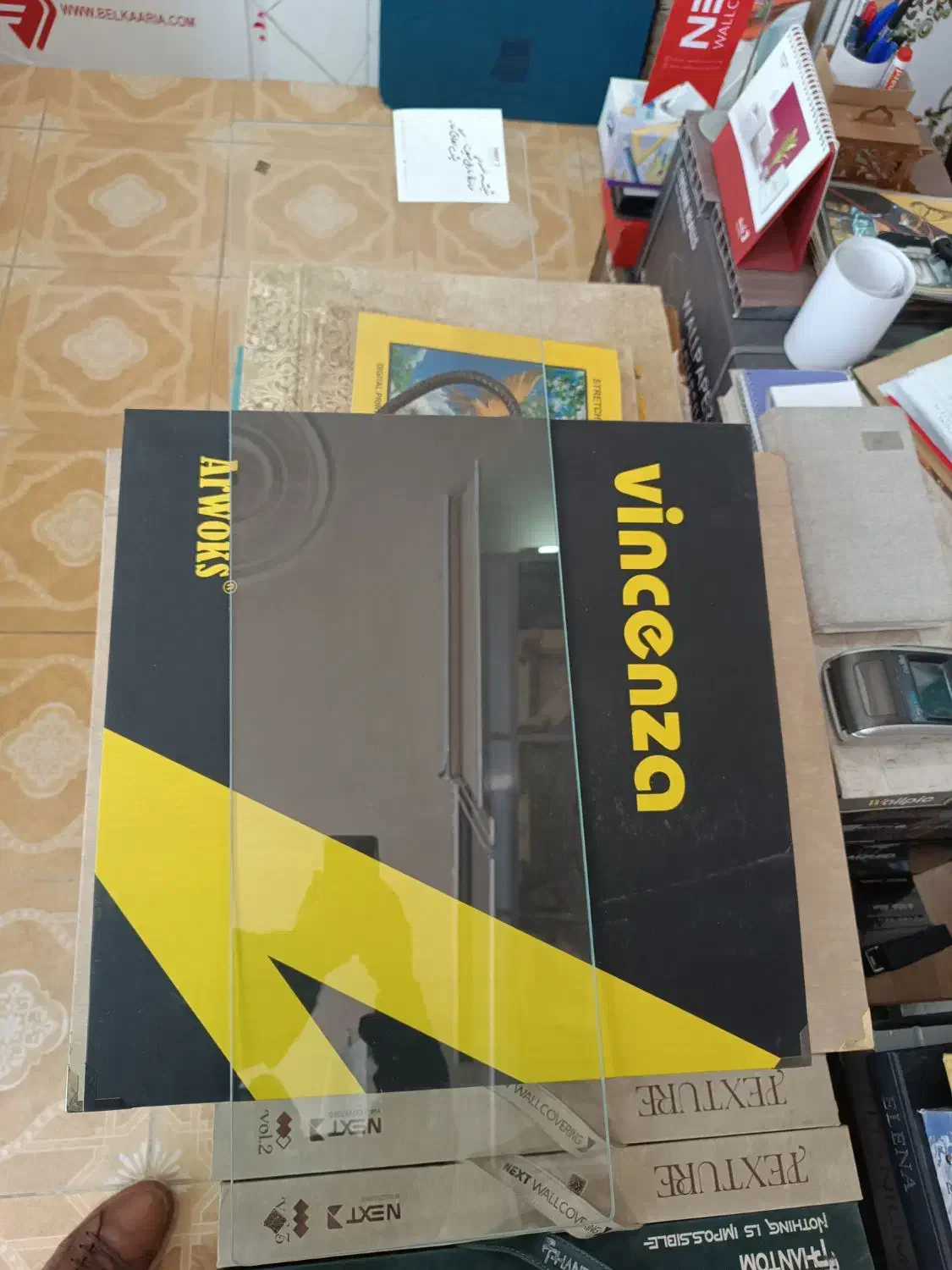 شیشه‌ پشت‌ گاز محافظ‌ ماربل‌شیت|خدمات پیشه و مهارت|کوهدشت, |دیوار