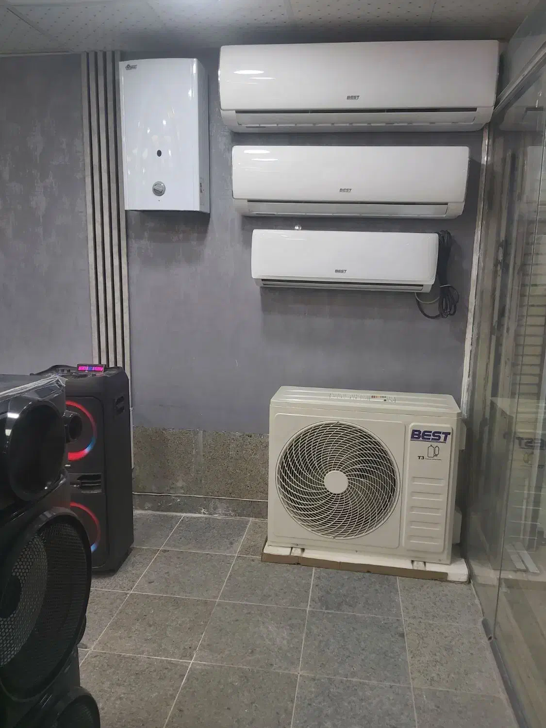 اسپیلت ایرانی اقساط|کولر گازی و فن‌کوئل|زابل, |دیوار