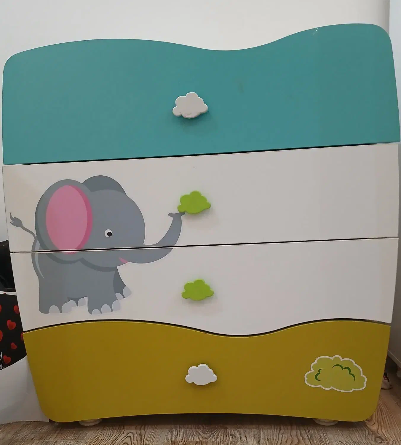 دراور کودک طرح فیل|اسباب و اثاث بچه|طبس, |دیوار