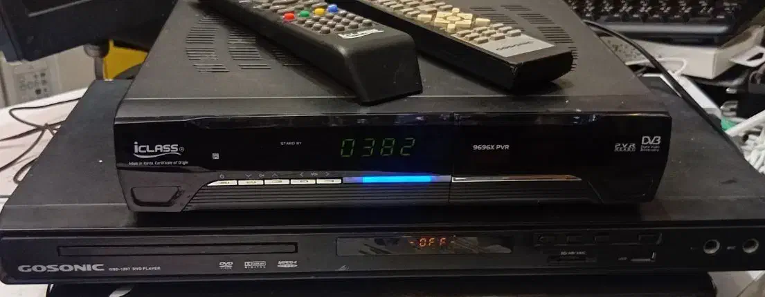 دستگاه دی وی دی dvd و دستگاه گیرنده تی وی|پخش‌کننده DVD و ویدیو|تبریز, |دیوار