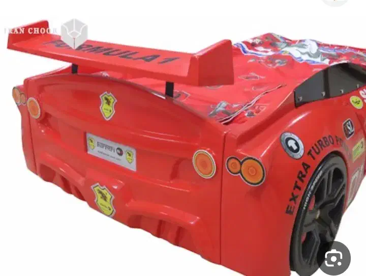 تخت مدل ماشین پورشه نوجوان مارک آپادانا|تخت و سرویس خواب|یاسوج, |دیوار