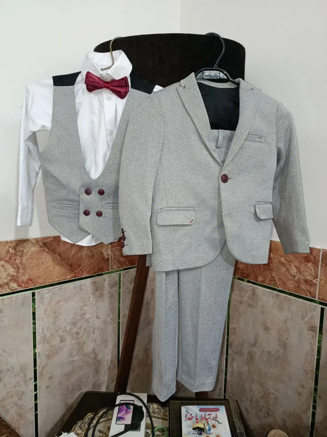 کت و شلوار ۵تیکه|کفش و لباس بچه|گرگان, |دیوار