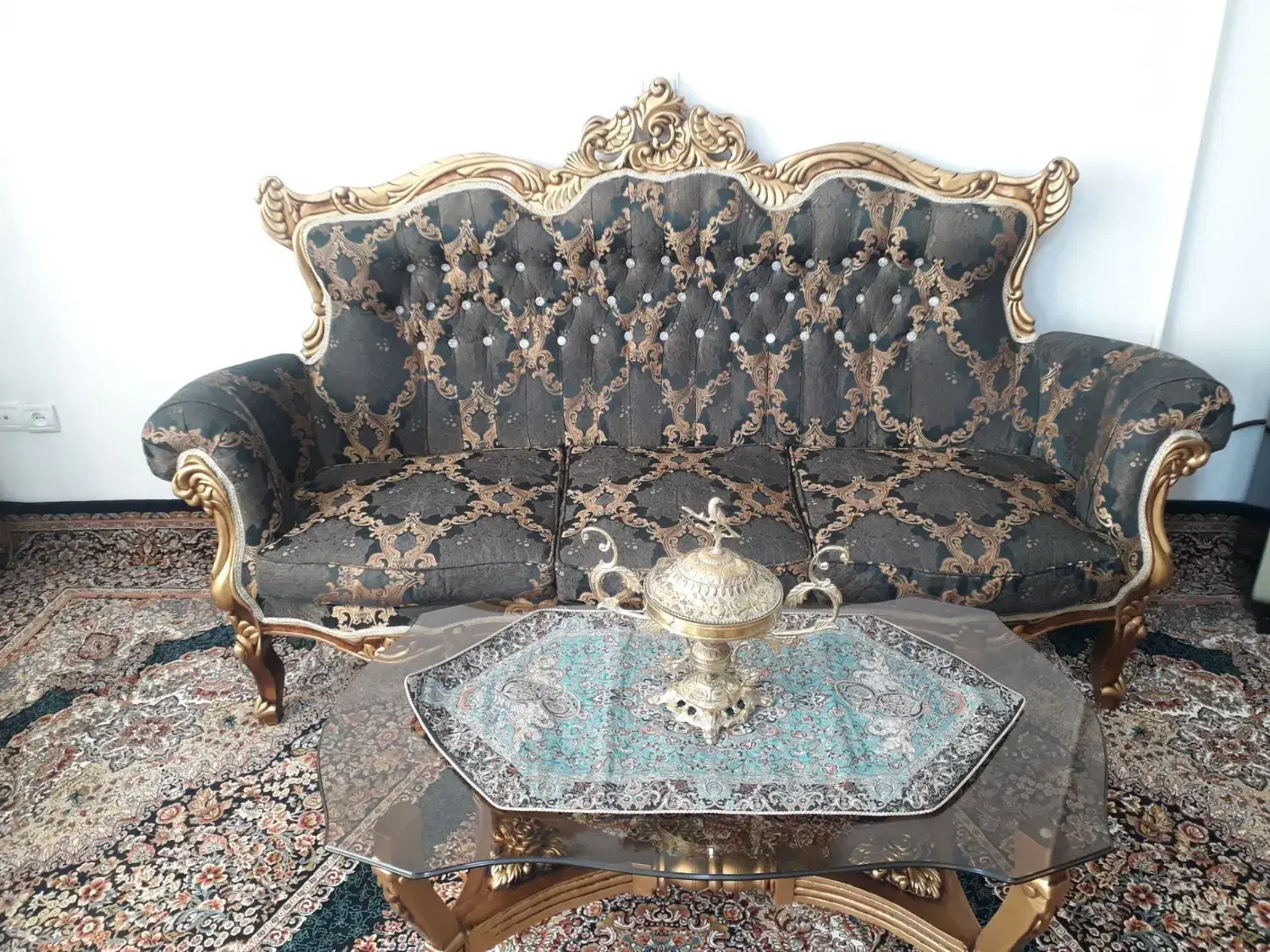 مبل ۷نفره|مبلمان خانگی و میز عسلی|نهاوند, |دیوار