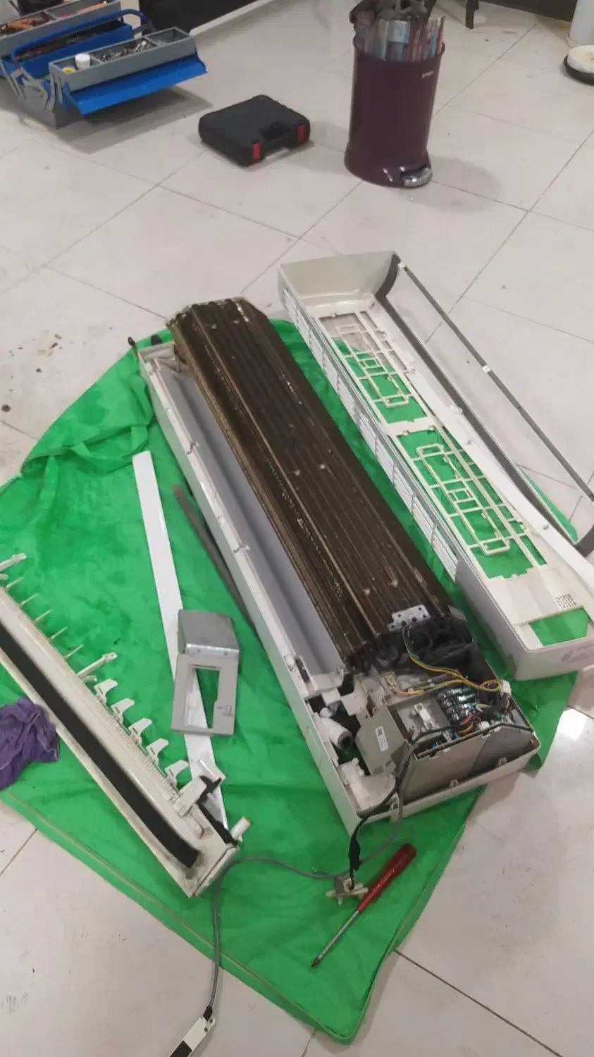 تعمیر نصب جابجایی و سرویس انواع کولرهای گاز|خدمات پیشه و مهارت|اهواز, کوی رمضان|دیوار