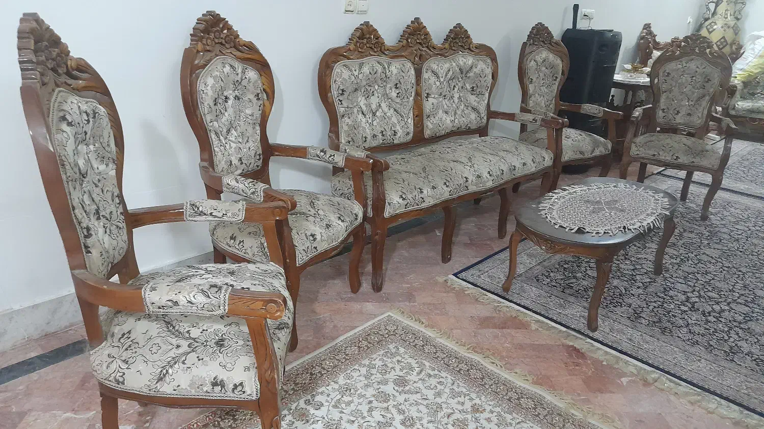 سرویس مبل ۷نفره استیل|مبلمان خانگی و میز عسلی|سبزوار, توحیدشهر|دیوار