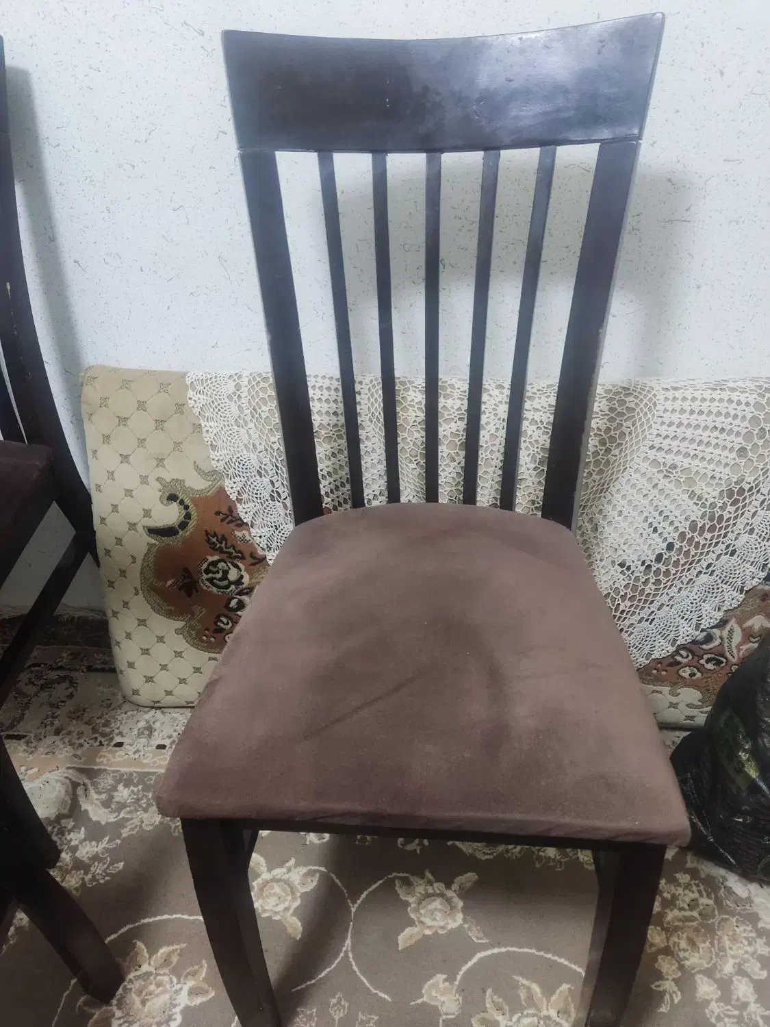 صندلی چوبی|صندلی و نیمکت|کلاچای, |دیوار