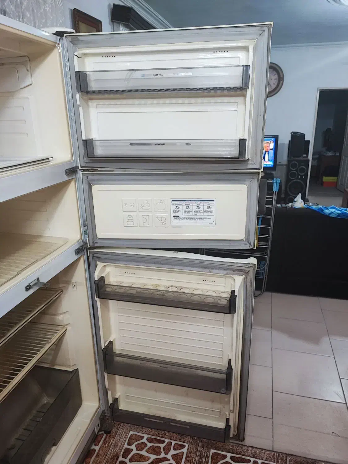 یخچال فریزر کره ای گلد استار|یخچال و فریزر|آمل, |دیوار