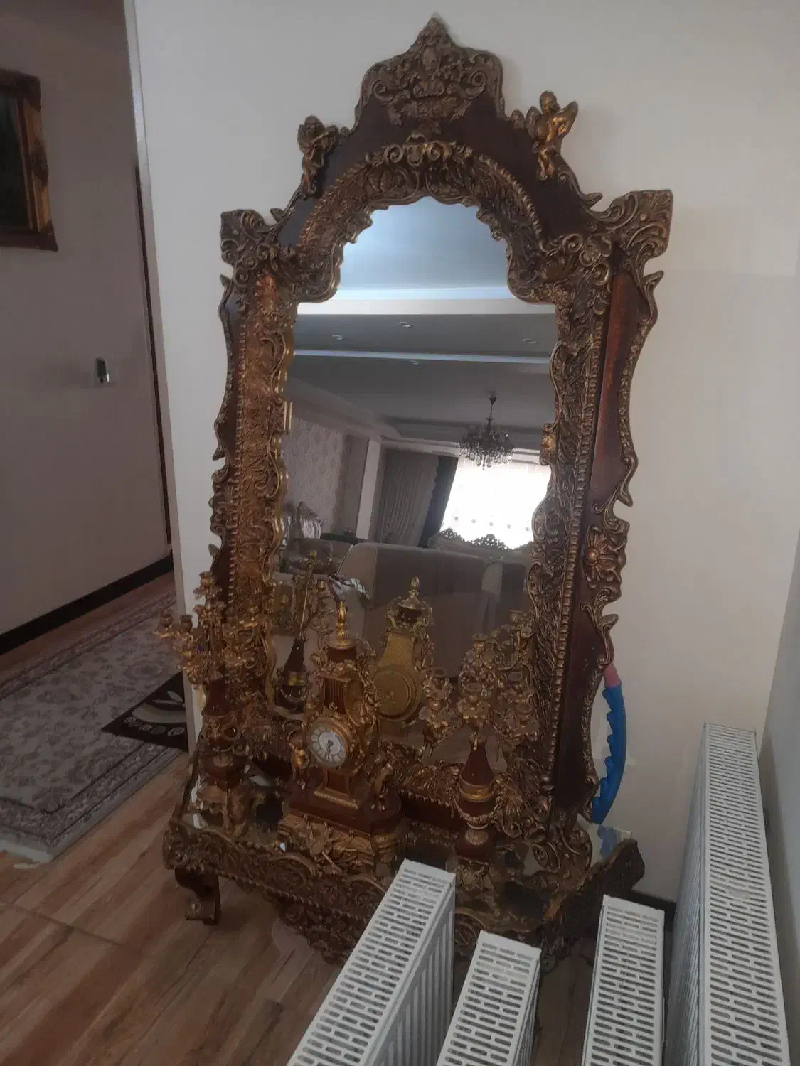 اینه شمعدان|آینه|محمدیه-قزوین, |دیوار