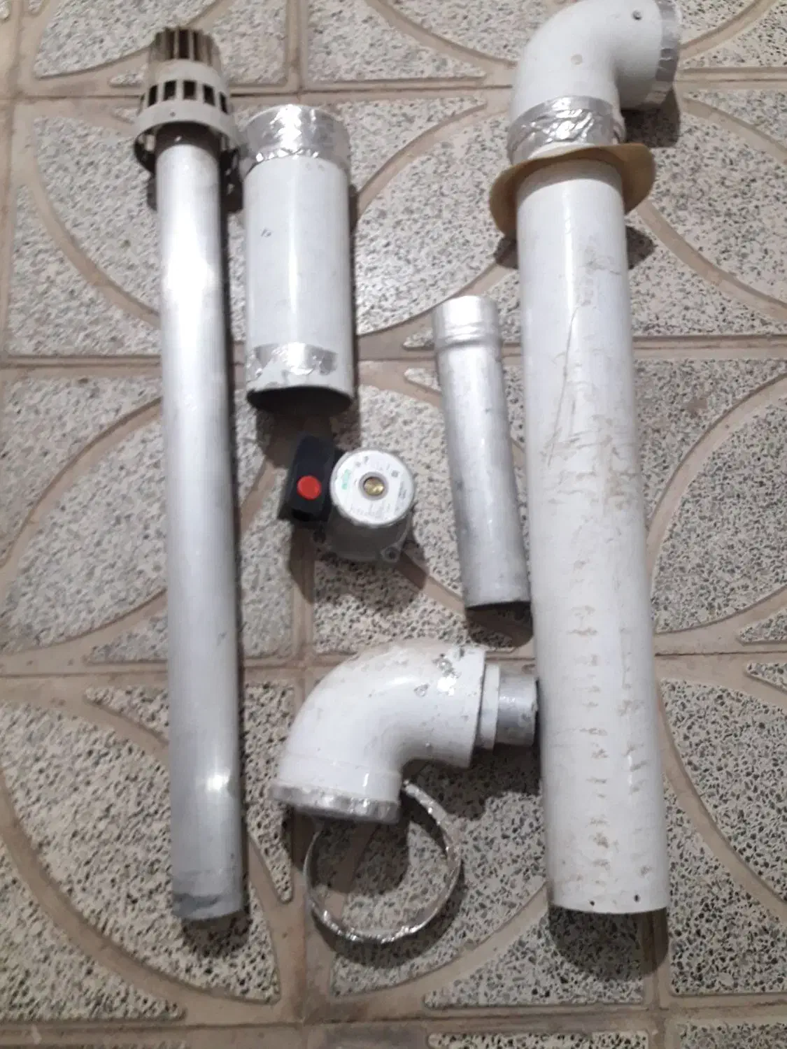 وسایل دود کش پکیج وفن|آبگرمکن، پکیج، شوفاژ|برخوار, |دیوار