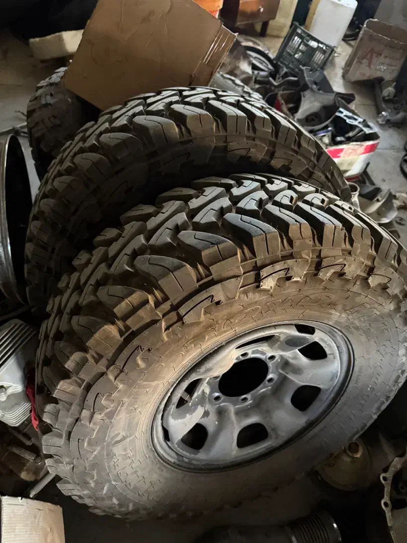 چهار حلقه رینگ و لاستیک تویو ام تی TOYO MT سایز ۳۱|قطعات یدکی و لوازم جانبی|شیراز, شهرک صنعتی شیراز|دیوار