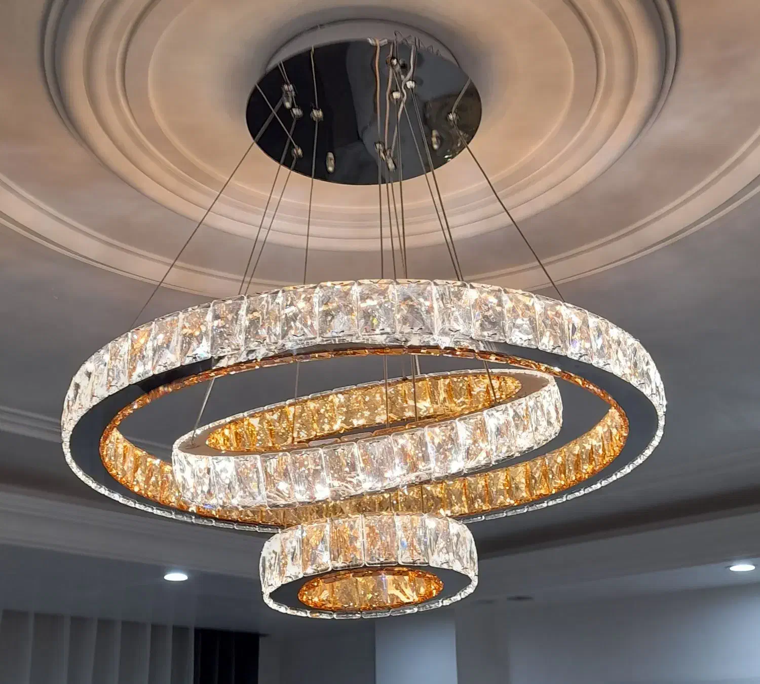 لوستر کریستالی|لوستر و چراغ آویز|خمین, |دیوار