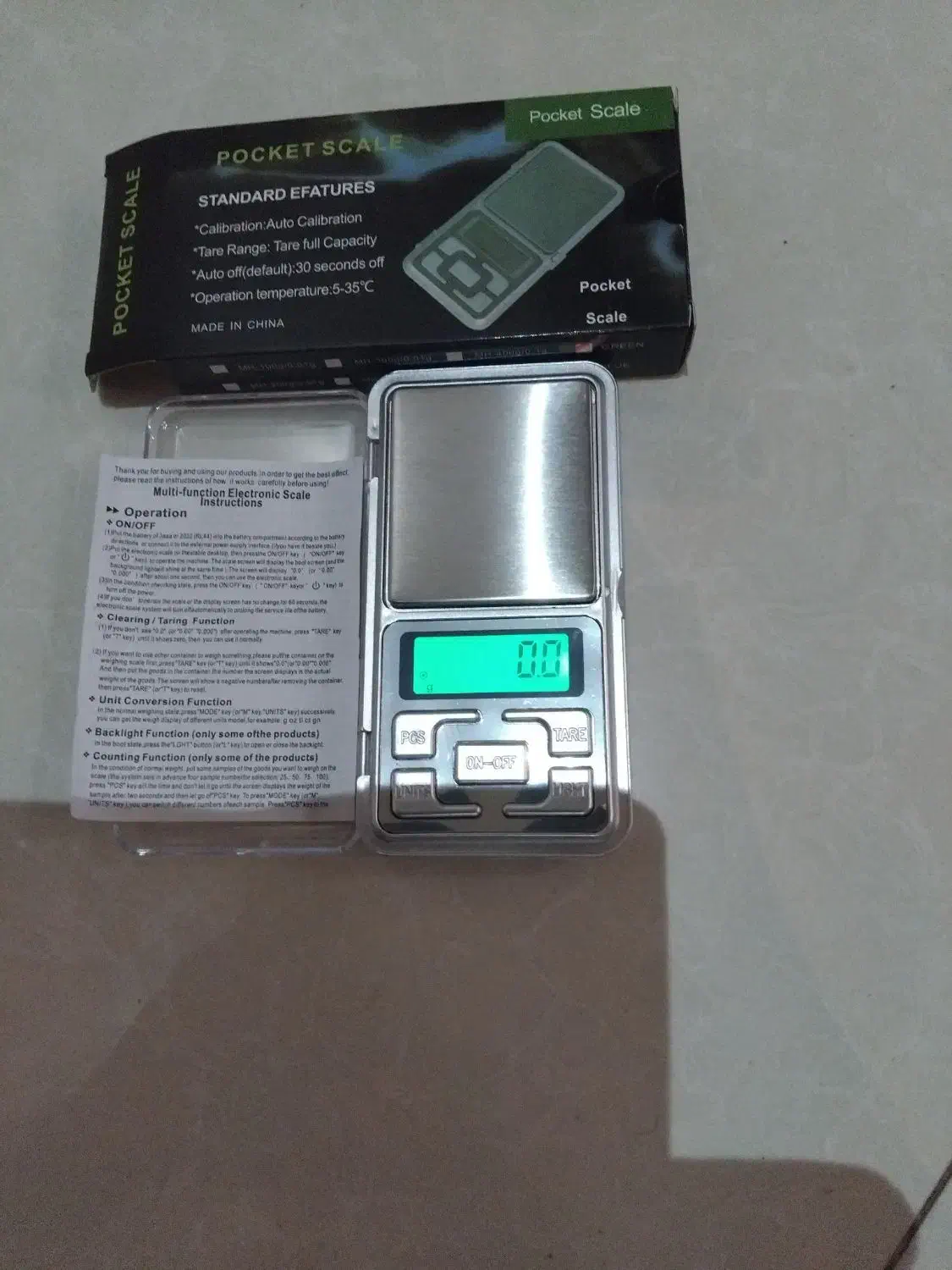 ترازو دیجیتال جیبی|سایر لوازم برقی|گرگان, |دیوار