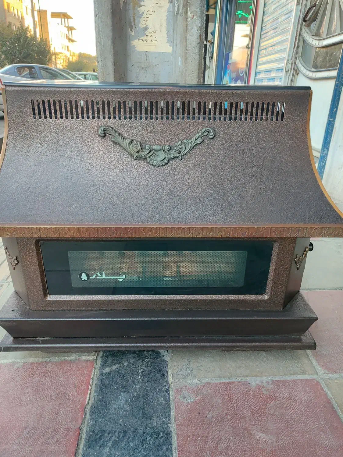 بخاری پُلار مدل شومینه ای سالم|بخاری، هیتر، شومینه|ملارد, |دیوار