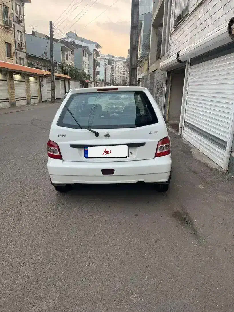 پراید ۱۱۱ کارمندی فول مدل۹۶|خودرو سواری و وانت|رشت, رودباری|دیوار