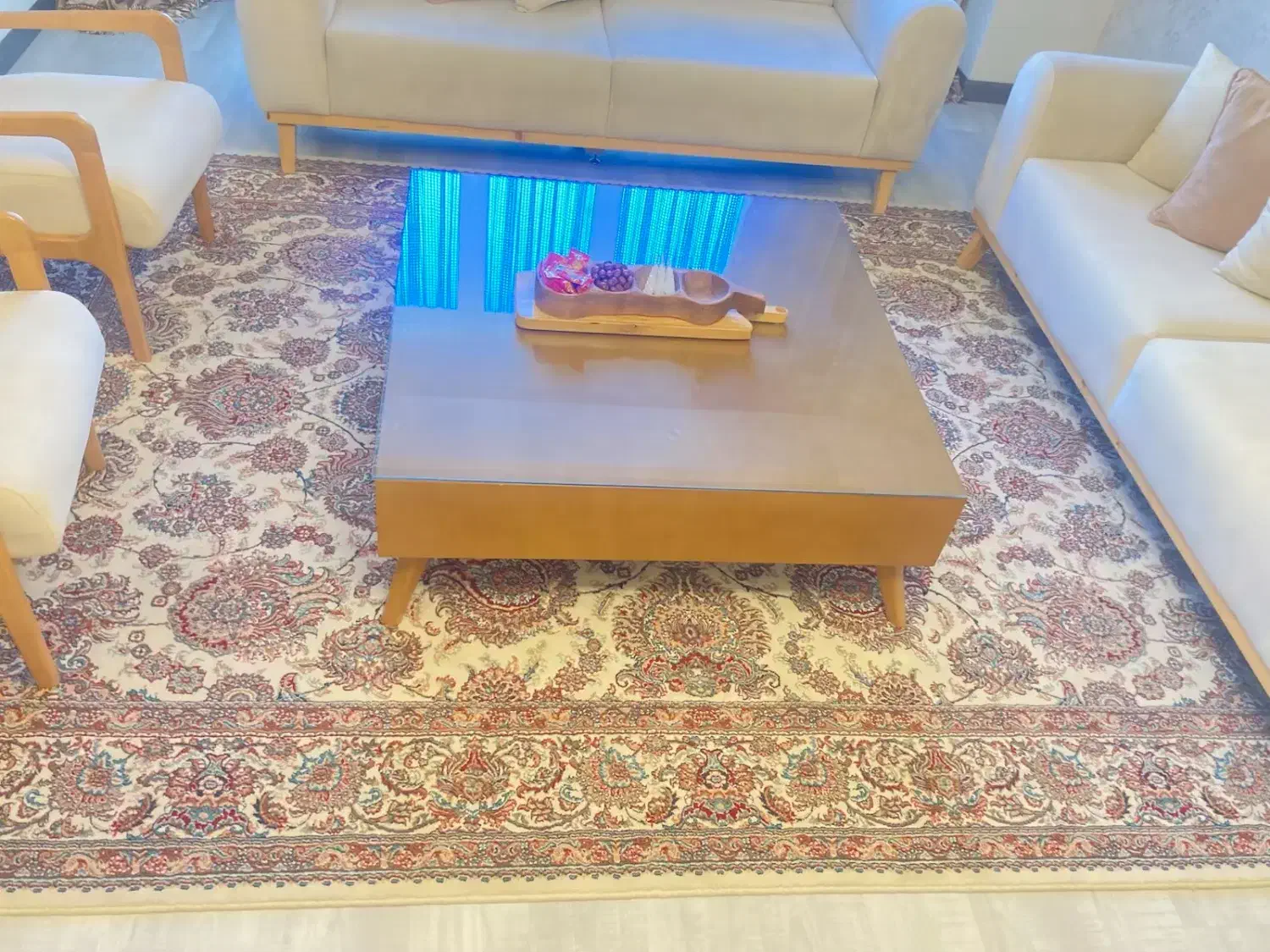 یک جفت فرش ۱۲ متری درحد نو|فرش|بومهن, |دیوار