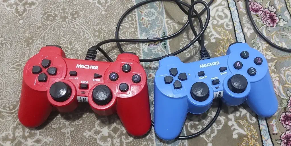 دسته بازی کامپیوتر دوتایی متصل به هم|کنسول، بازی ویدئویی و آنلاین|کرمانشاه, |دیوار