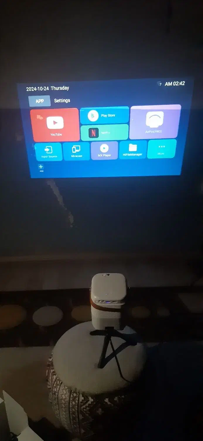 پروژوکتور قابل حمل umiio مدلQ2|تلویزیون و پروژکتور|اردبیل, |دیوار