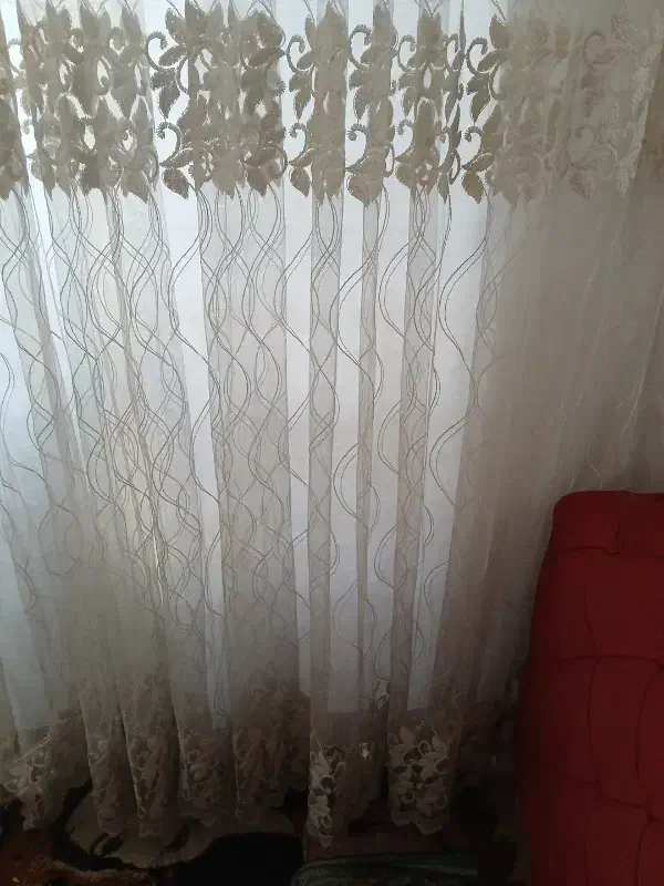 پرده توری در حد نو|پرده، رانر، رومیزی|مشهد, شفا|دیوار