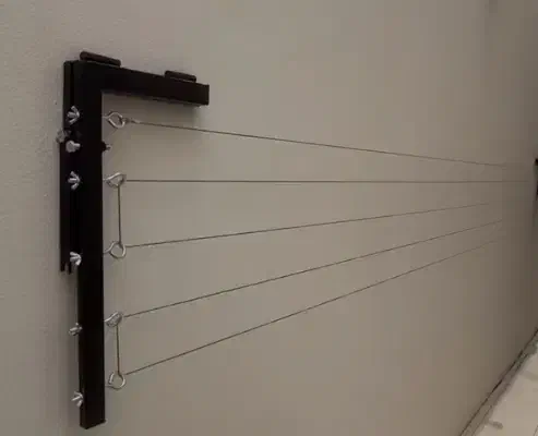 رخت آویز تاشو|بندرخت و رخت‌آویز|شیراز, قصرالدشت|دیوار