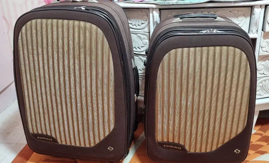 چمدان بزرگ و کوچک مارک summit|کیف، کفش، کمربند|هشتگرد, مدرس|دیوار